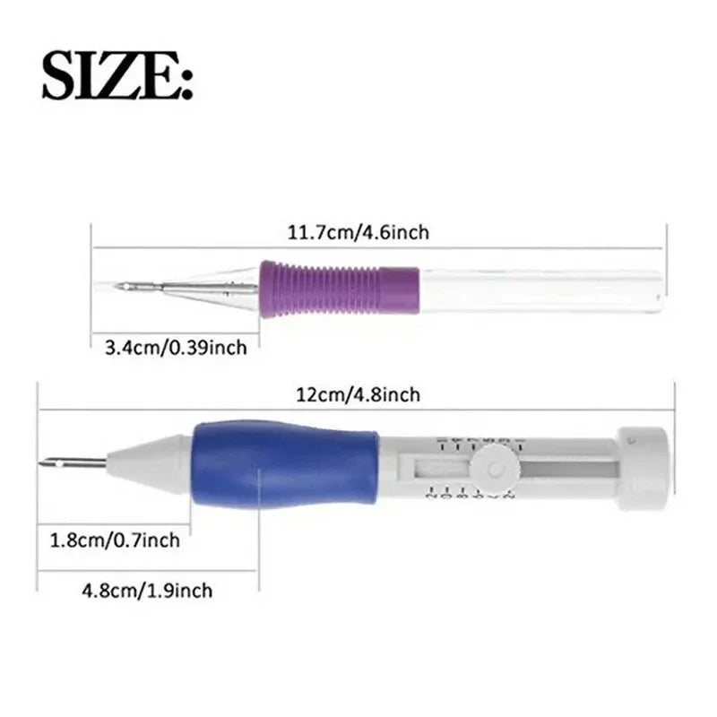Punch needle embroidery kit details 2