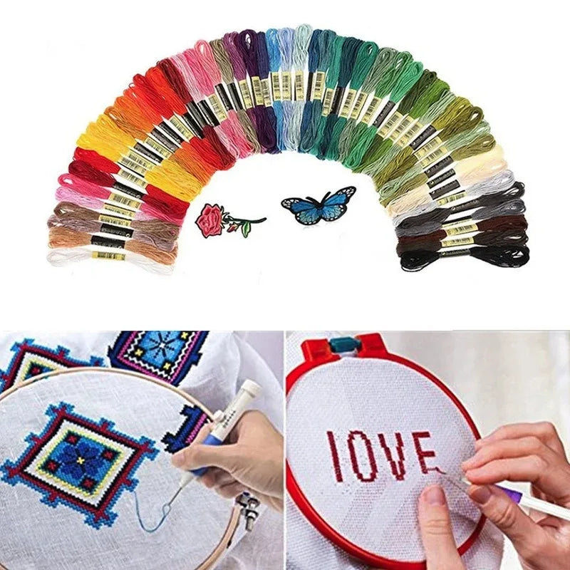 Punch needle embroidery kit details 6