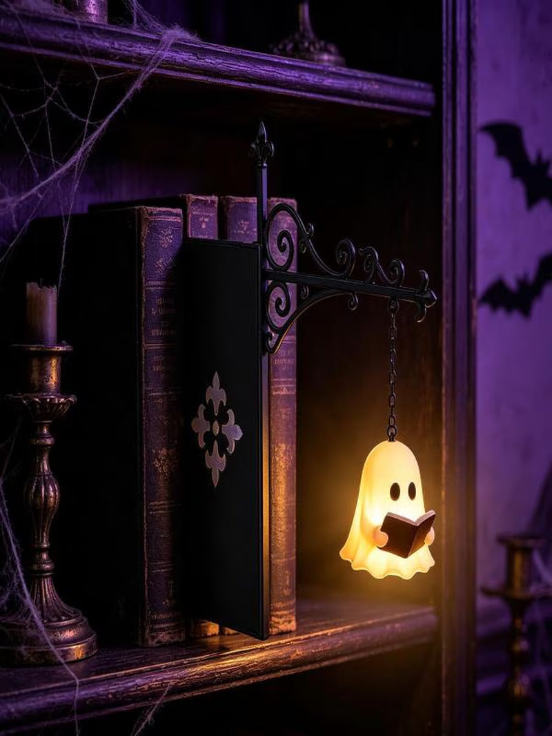 Ghost Bookshelf Light